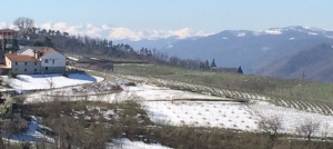 paysage neige Isolabella della Croce