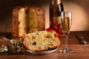 il panettone - tradizionale dolce natalizio italiano