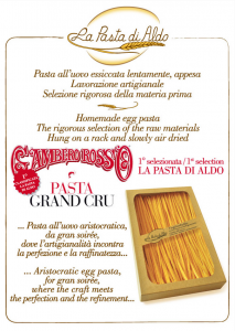 Pasta di Aldo grand cru