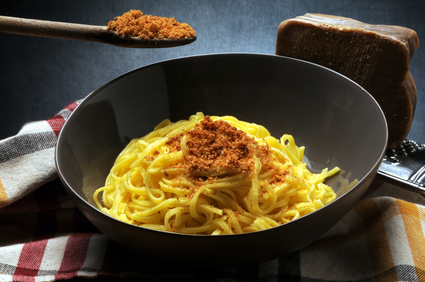 Tagliolini e bottarga