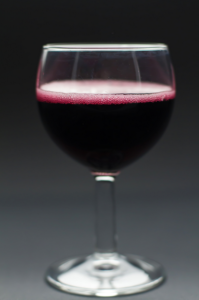 Verre de lambrusco