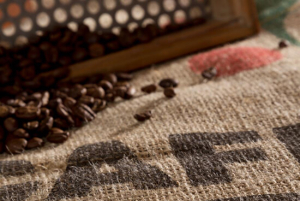 Sac en jute de café